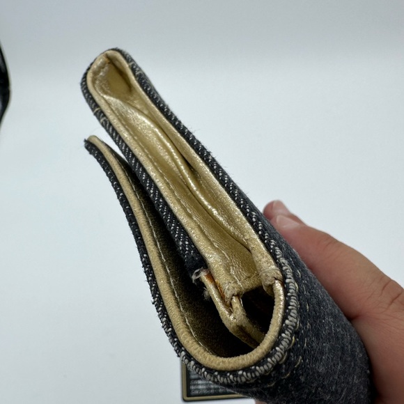 CHANEL Rare Denim CC Wallet on unbranded chain - Picture 6 of 13